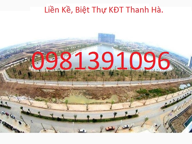 Chính chủ cần bán đất biệt thự góc vườn hoa B1.3 khu đô thị Thanh Hà giá rẻ